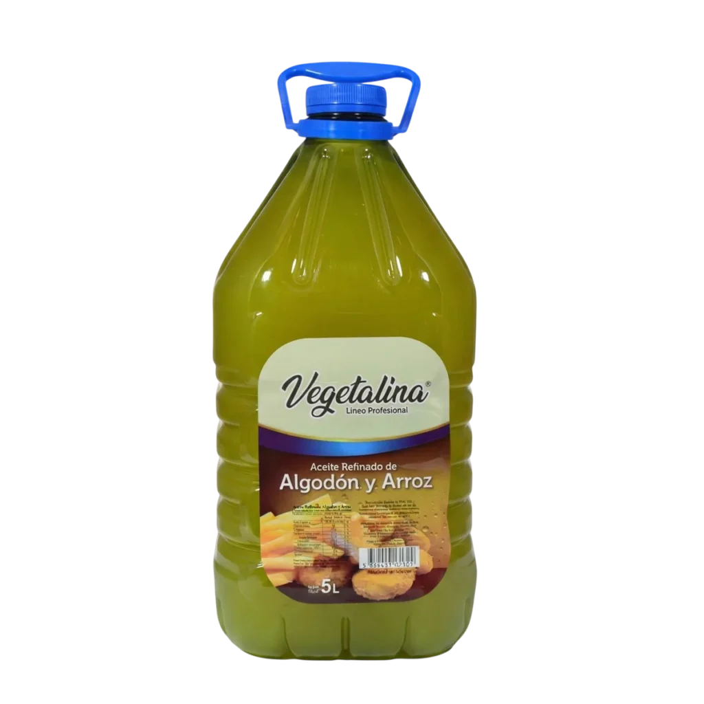 Aceite de Algodón & Arroz de Vegetalina, 5 L