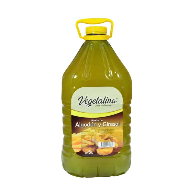 Aceite de Algodón & Girasol de Vegetalina, 5 L