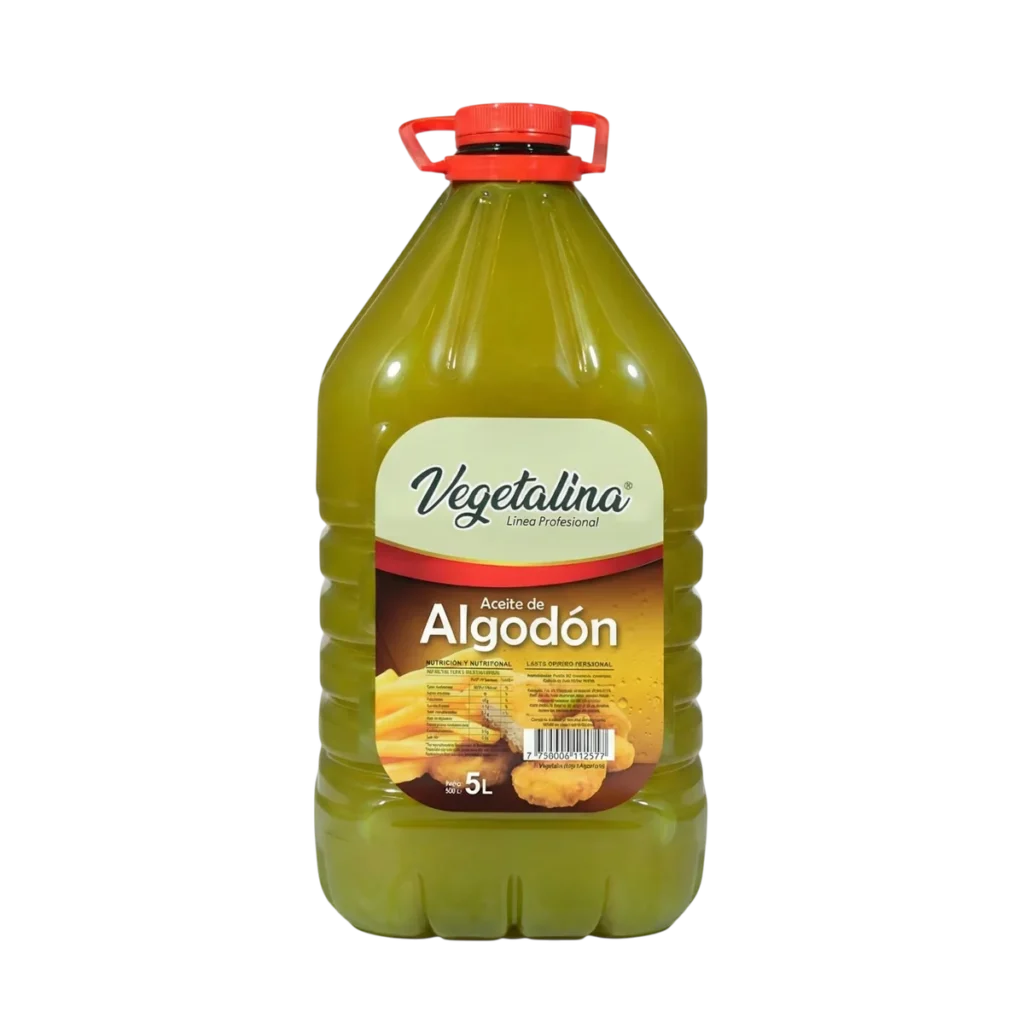 Aceite de Algodón de Vegetalina, 5 L