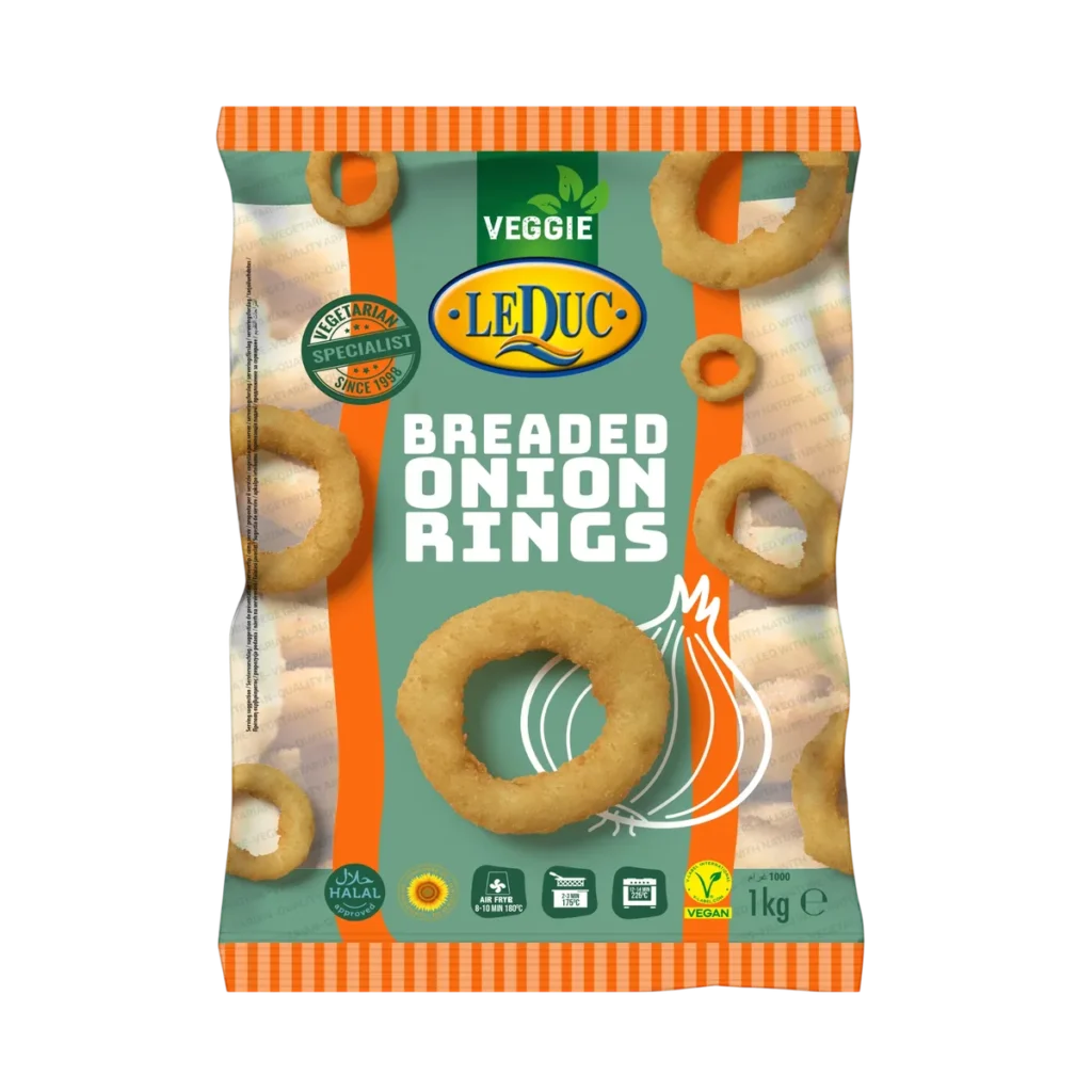 Aros de Cebolla Empanados de Le Duc, 1 kg