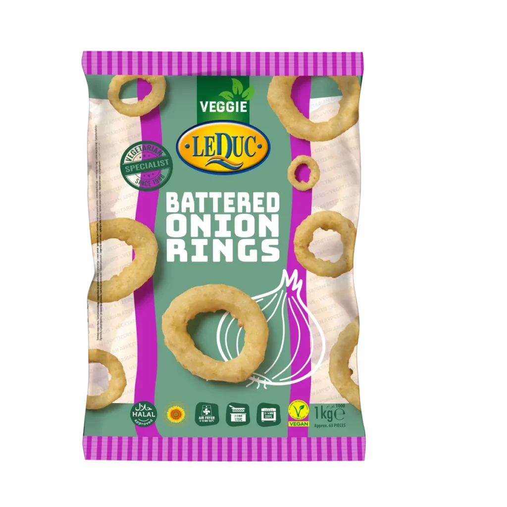Aros de Cebolla Rebozados de Le Duc, 1 kg