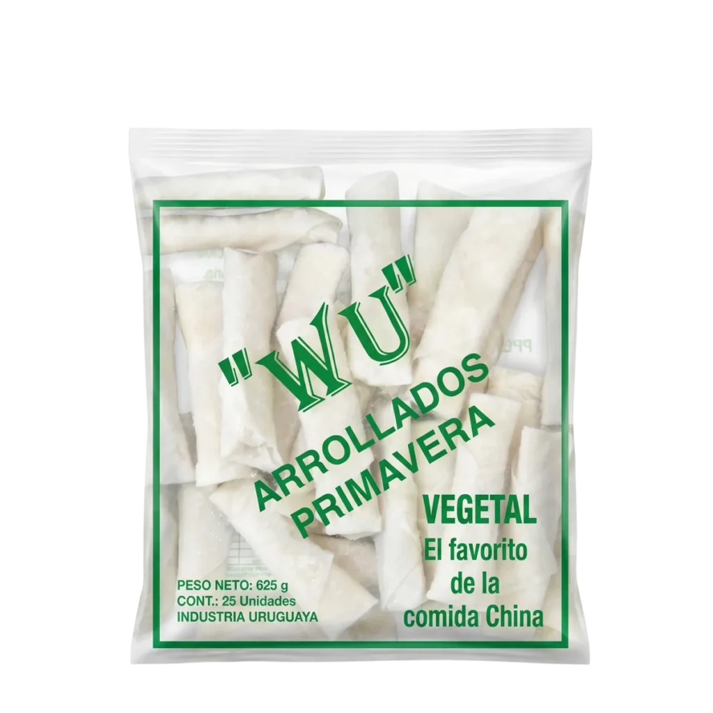 Arrolladitos Primavera Clásicos (vegetales) de Wu, 25 unidades (660 g)