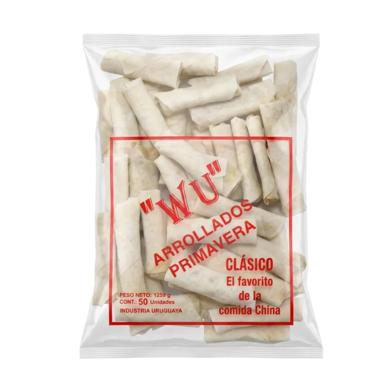 Arrolladitos Primavera Jamón de Wu, 50 unidades (1,25 kg)