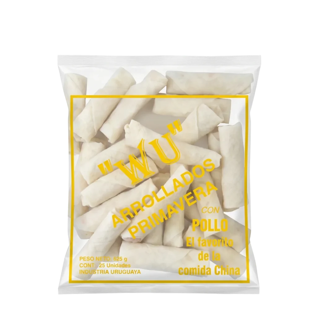 Arrolladitos Primavera Pollo de Wu, 25 unidades (660 g)