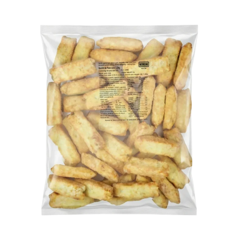 Bastones de Papa Rellenos de Muzzarella y Esp. de Wernsing, 2,5 kg