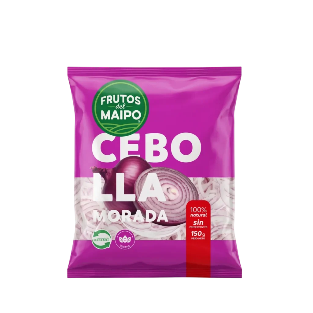 Cebolla Colorada en Tiras de Frutos del Maipo, 150 g
