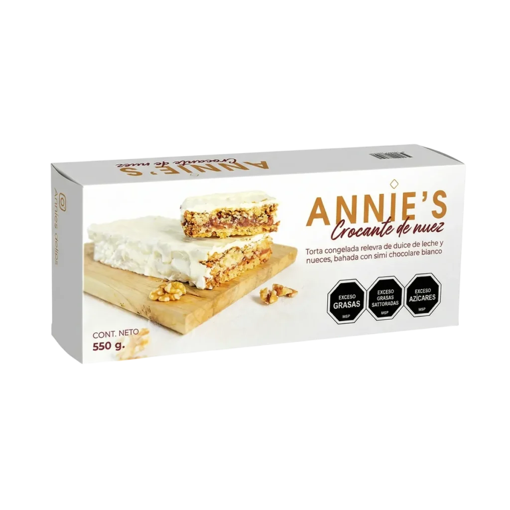 Crocante de Nuez con Chocolate Blanco de Annie’s, 550 g