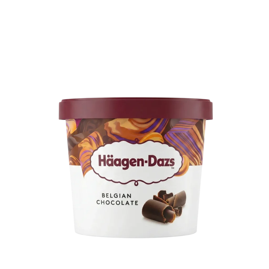 Helado Chocolate Belga de Häagen-Dazs, 100 ml
