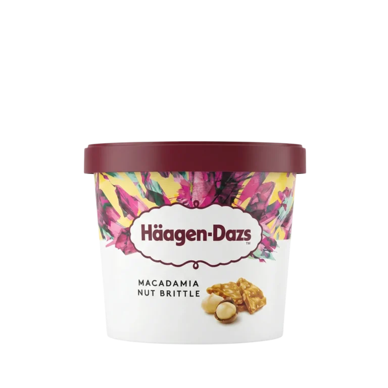 Helado Macadamia de Häagen-Dazs, 100 ml
