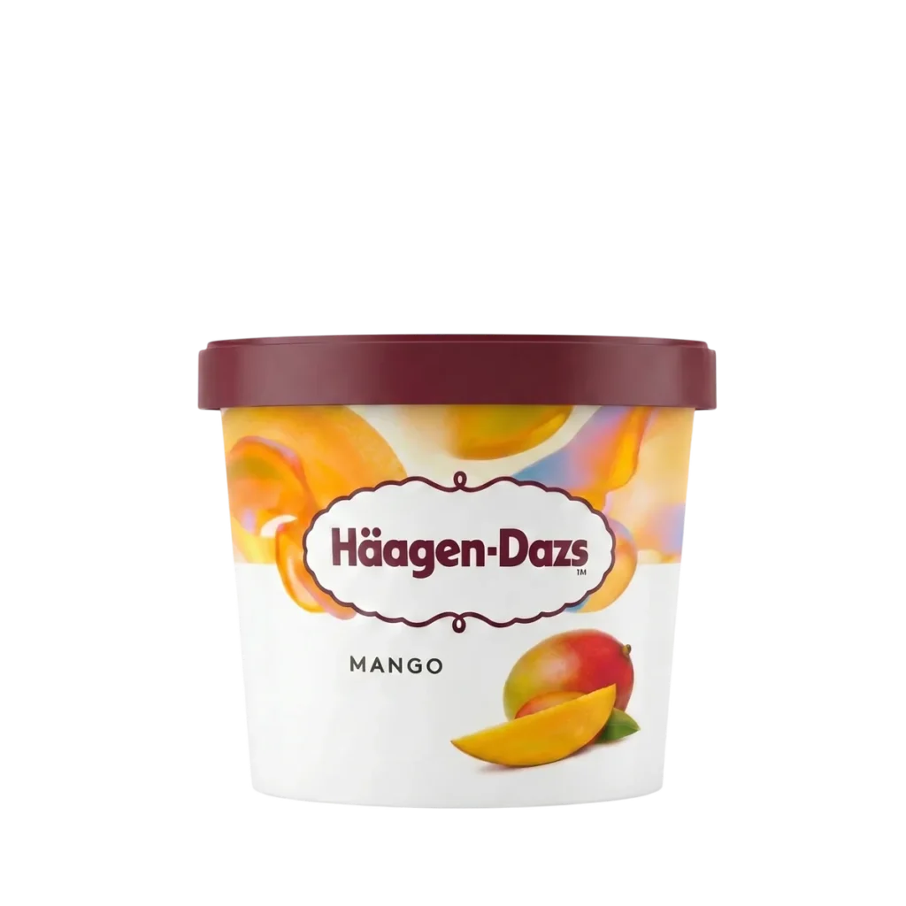 Helado Mango de Häagen-Dazs, 100 ml