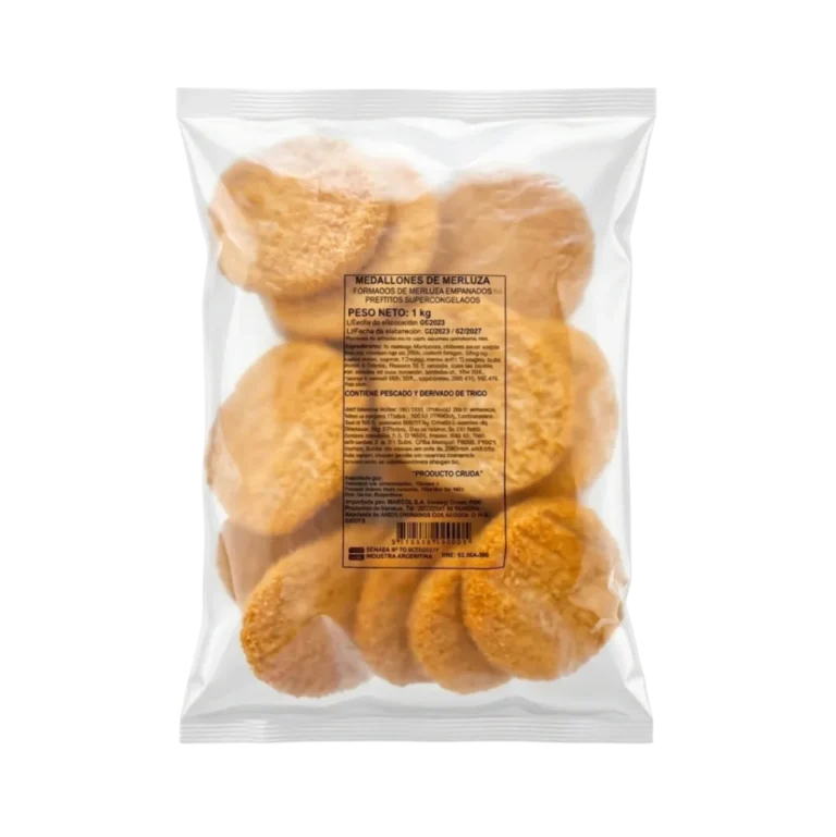 Medallones de Merluza de Solimeno, 1 kg