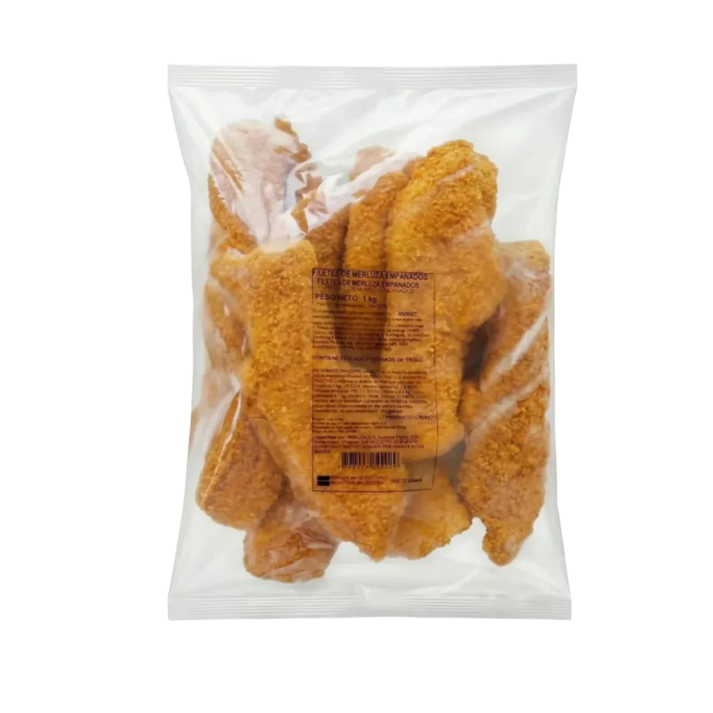 Milanesa de Merluza Clasica de Solimeno, 1 kg