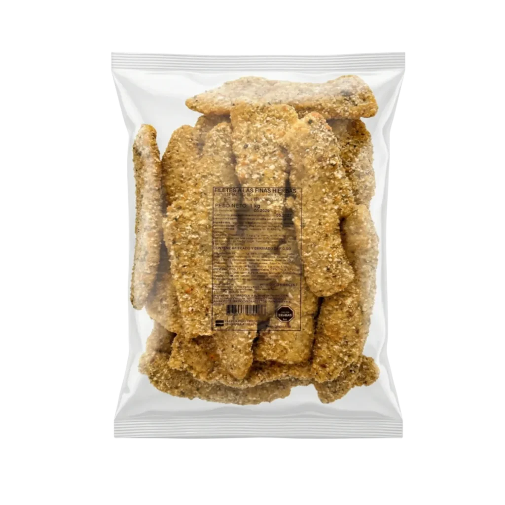 Milanesa de Merluza Crocante (finas Hierbas) de Solimeno, 1 kg