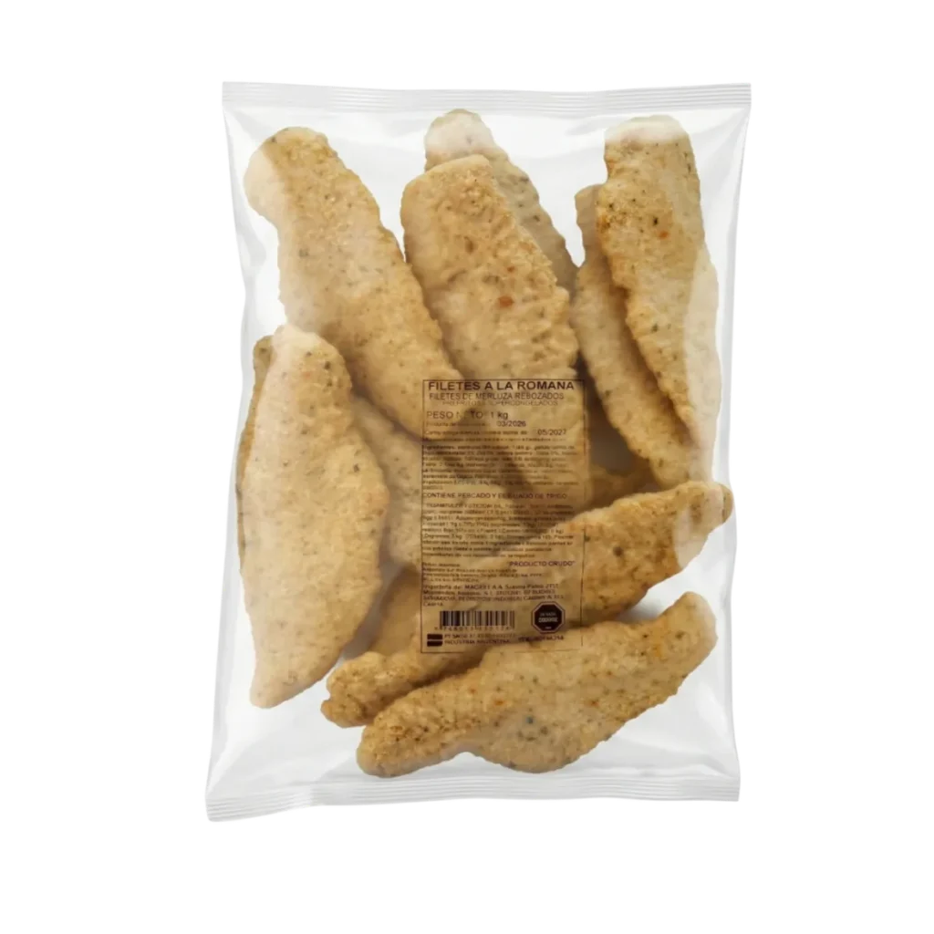Milanesa de Merluza Romana de Solimeno, 1 kg