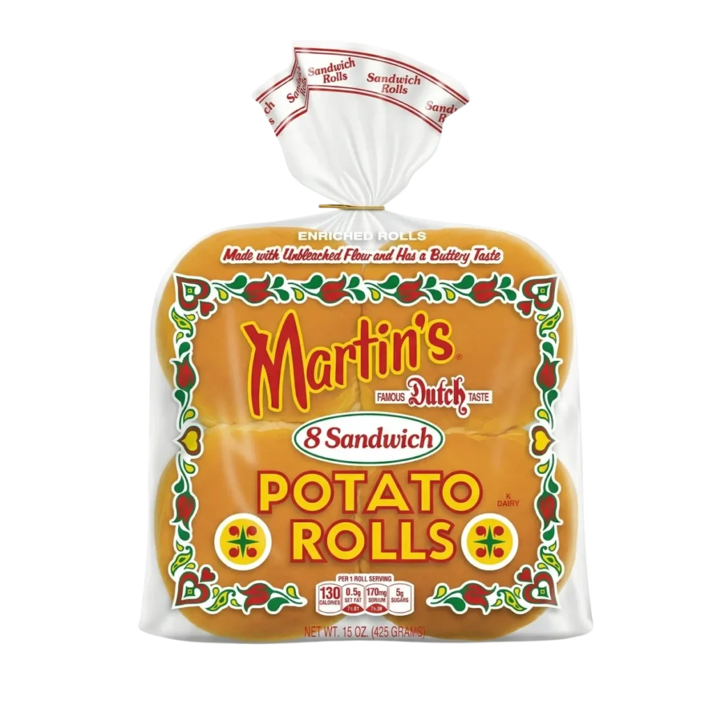 Pan de Papa (hamburguesa) de Martin’s, 53 g