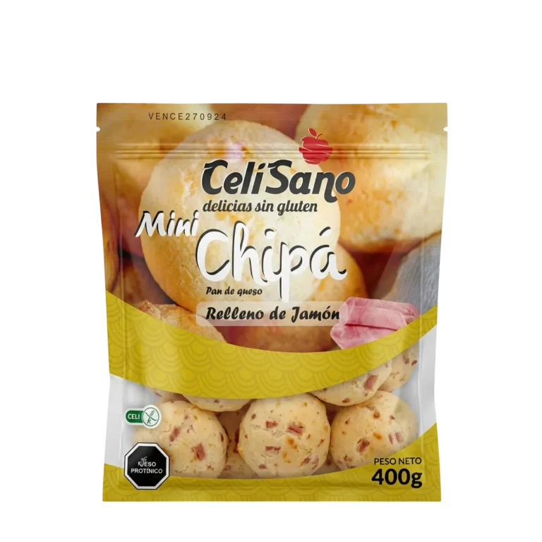Pan de Queso con Jamon Mini Chipa de Celisano, 400 g