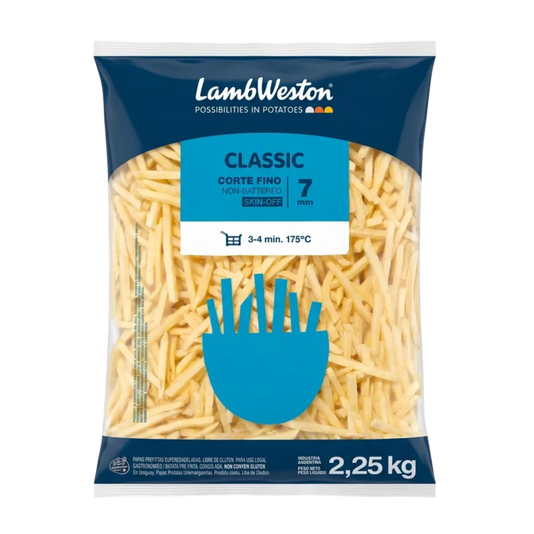 Papas Bastón 7/7 MM de Lamb Weston, 2,25 kg