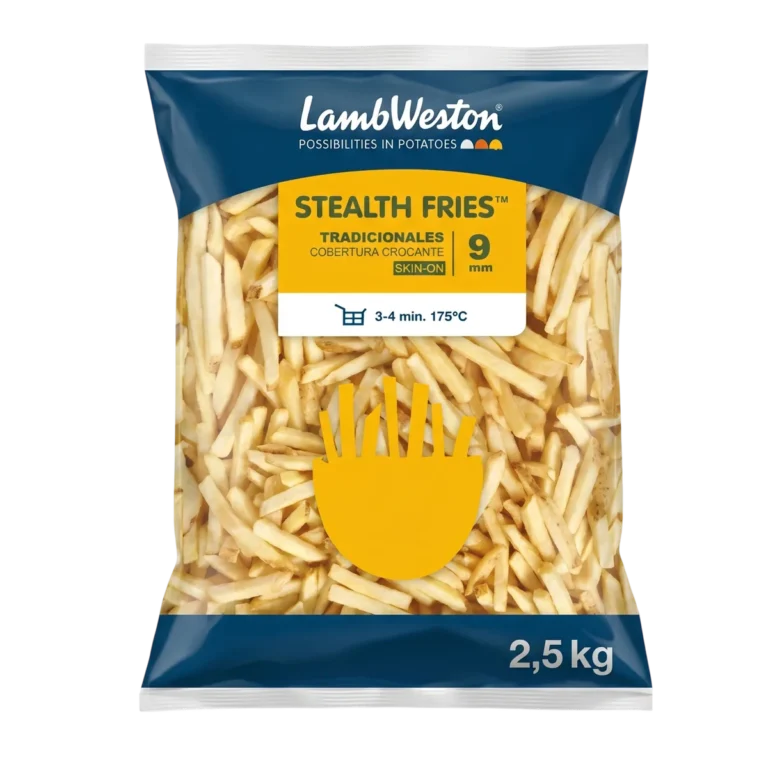 Papas Bastón Croantes con Piel 9/9 MM de Lamb Weston, 2,5 kg