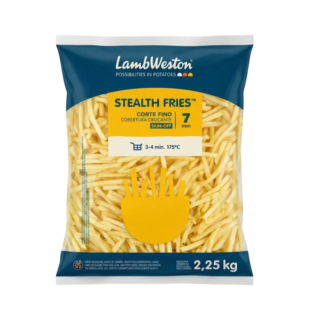 Papas Bastón Crocantes 7/7 MM de Lamb Weston, 2,25 kg