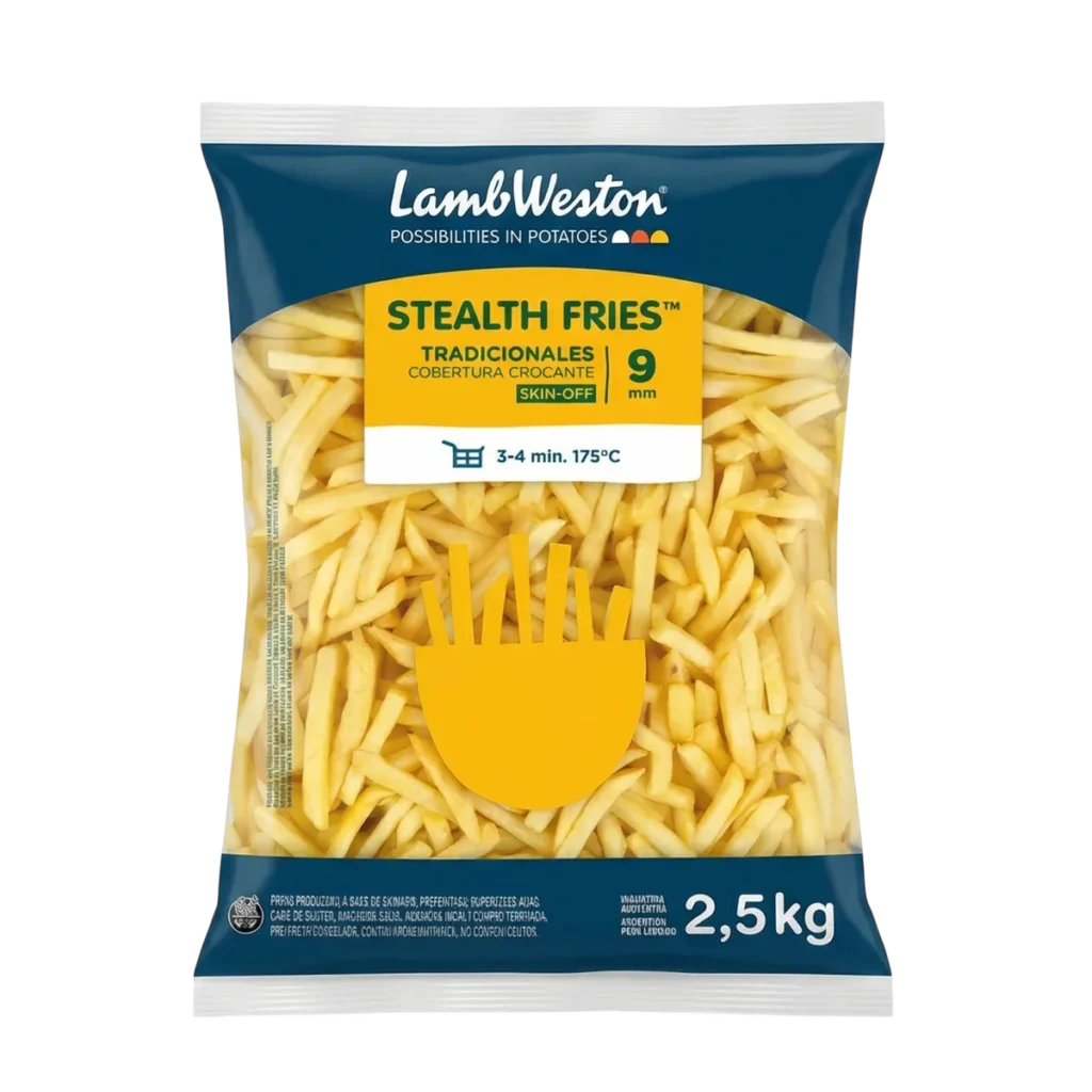 Papas Bastón Crocantes 9/9 MM de Lamb Weston, 2,5 kg