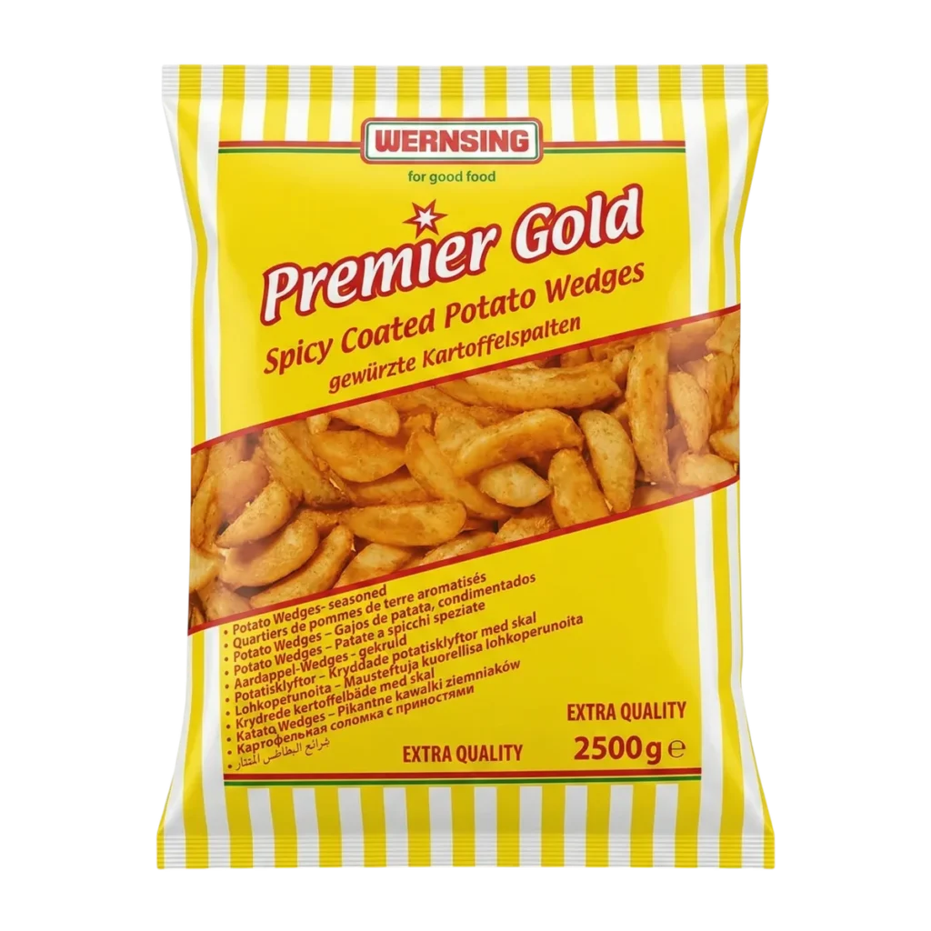 Papas en Gajos Sazonados de Wernsing, 2,5 kg