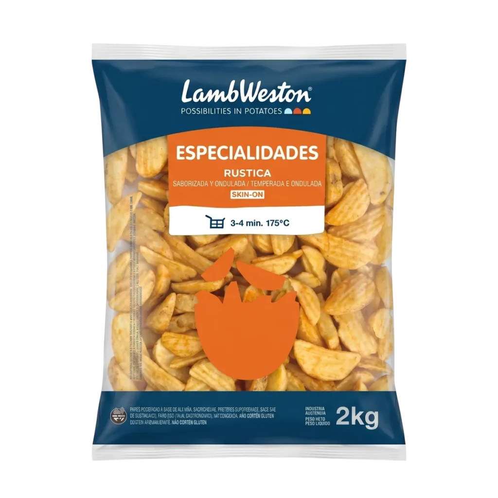 Papas en Gajos Sazonados de Lamb Weston, 2 kg