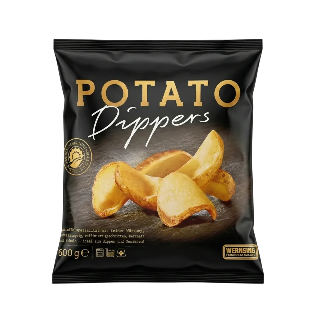 Papas Pre Fritas Dippers de Wernsing, 600 g