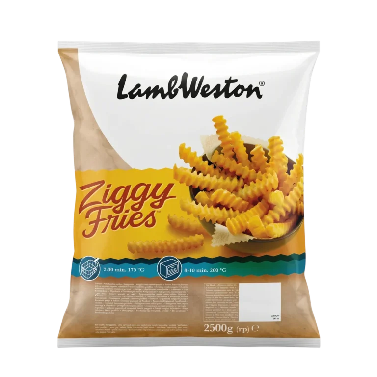 Papas Ziggy de Lamb Weston, 2,5 kg