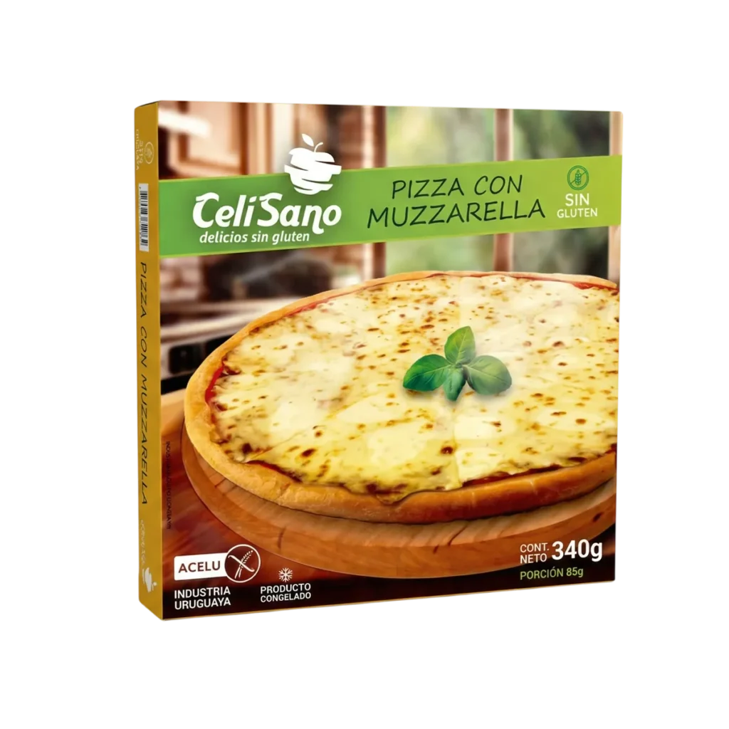 Pizza con Muzzarella de Celisano, 340 g