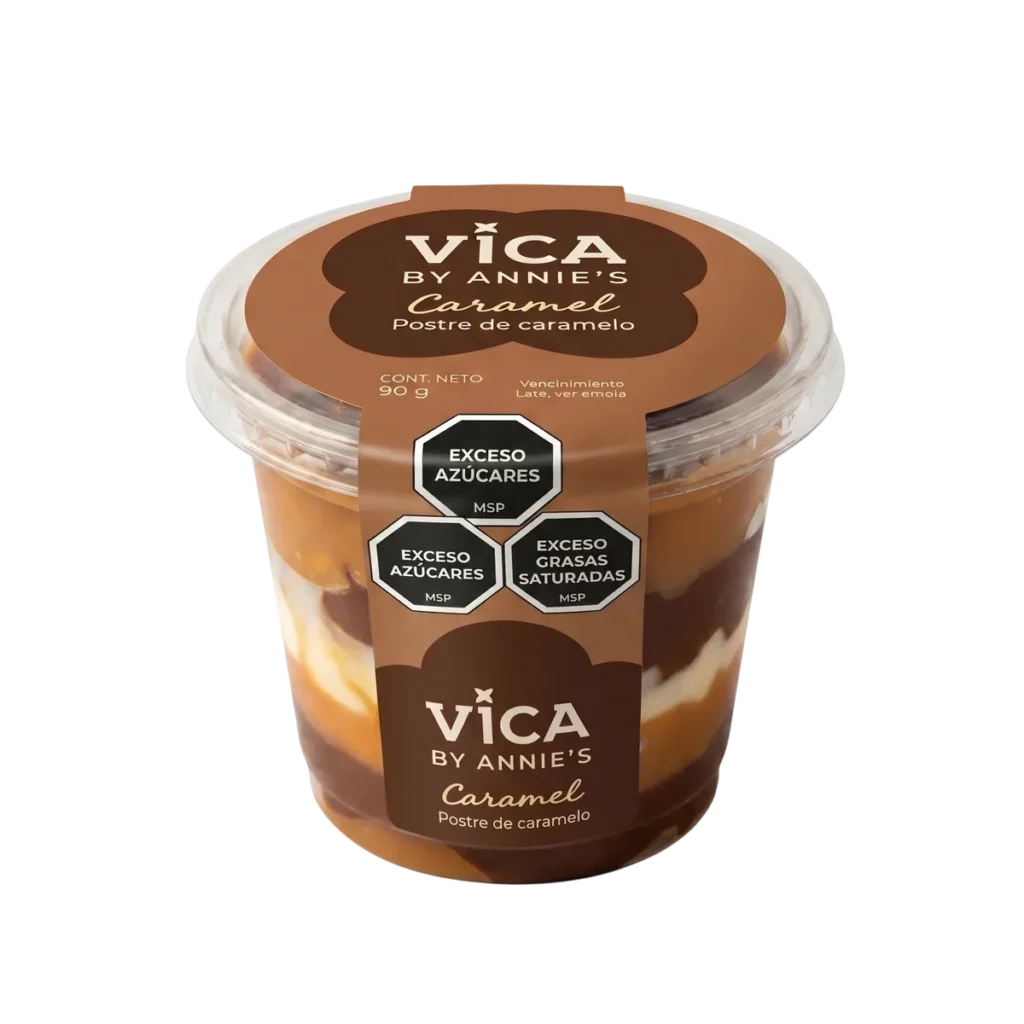 Postre Caramelo Vica de Annie’s, 90 g