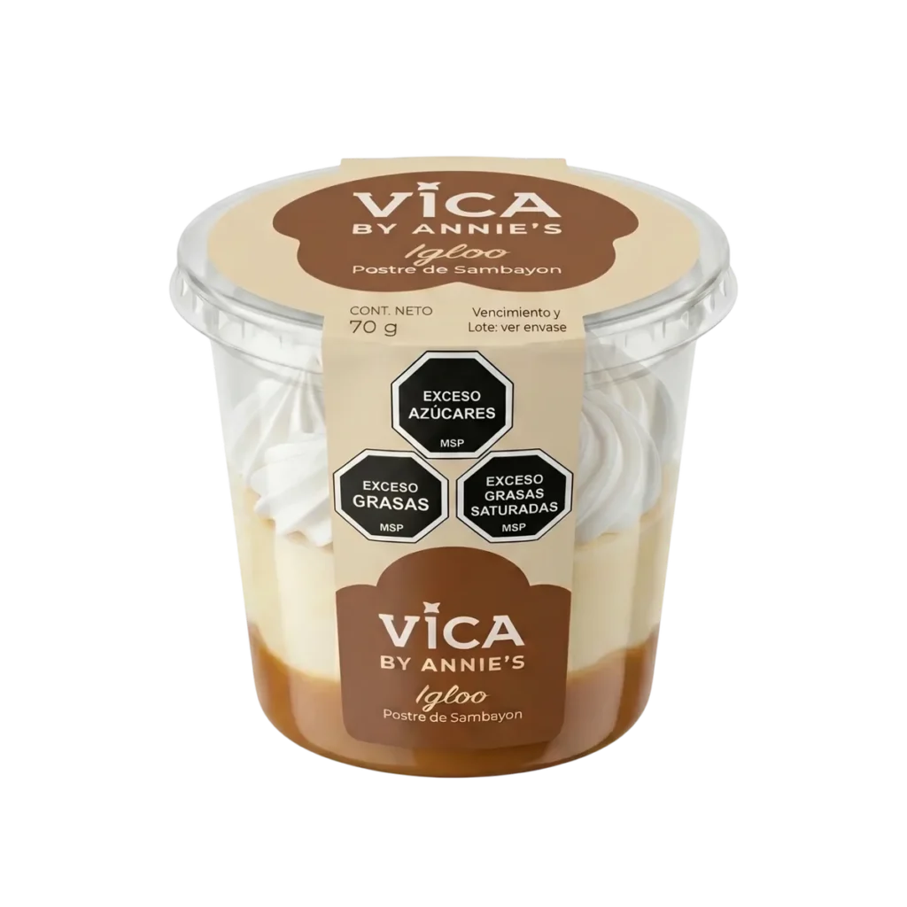 Postre Sambayón Vica de Annie’s, 70 g