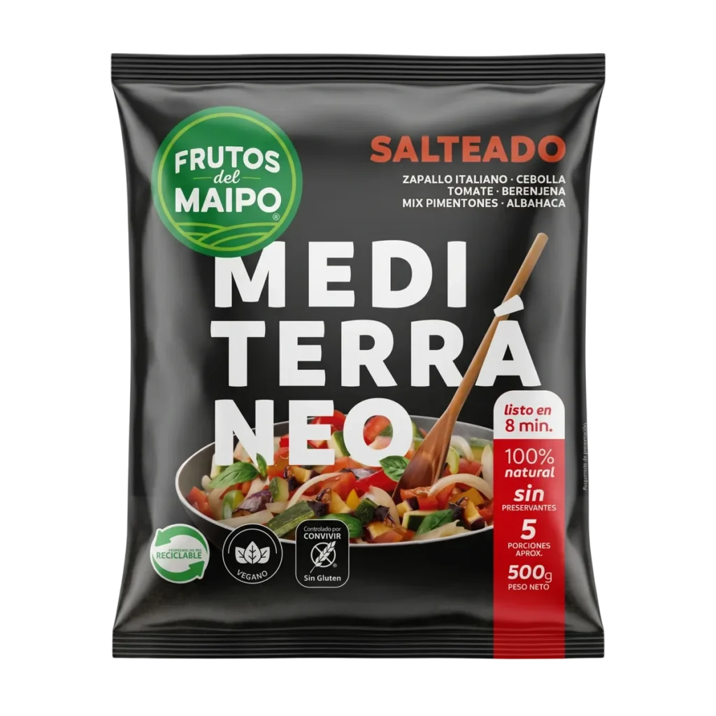 Salteado Mediterraneo de Frutos del Maipo, 500 g