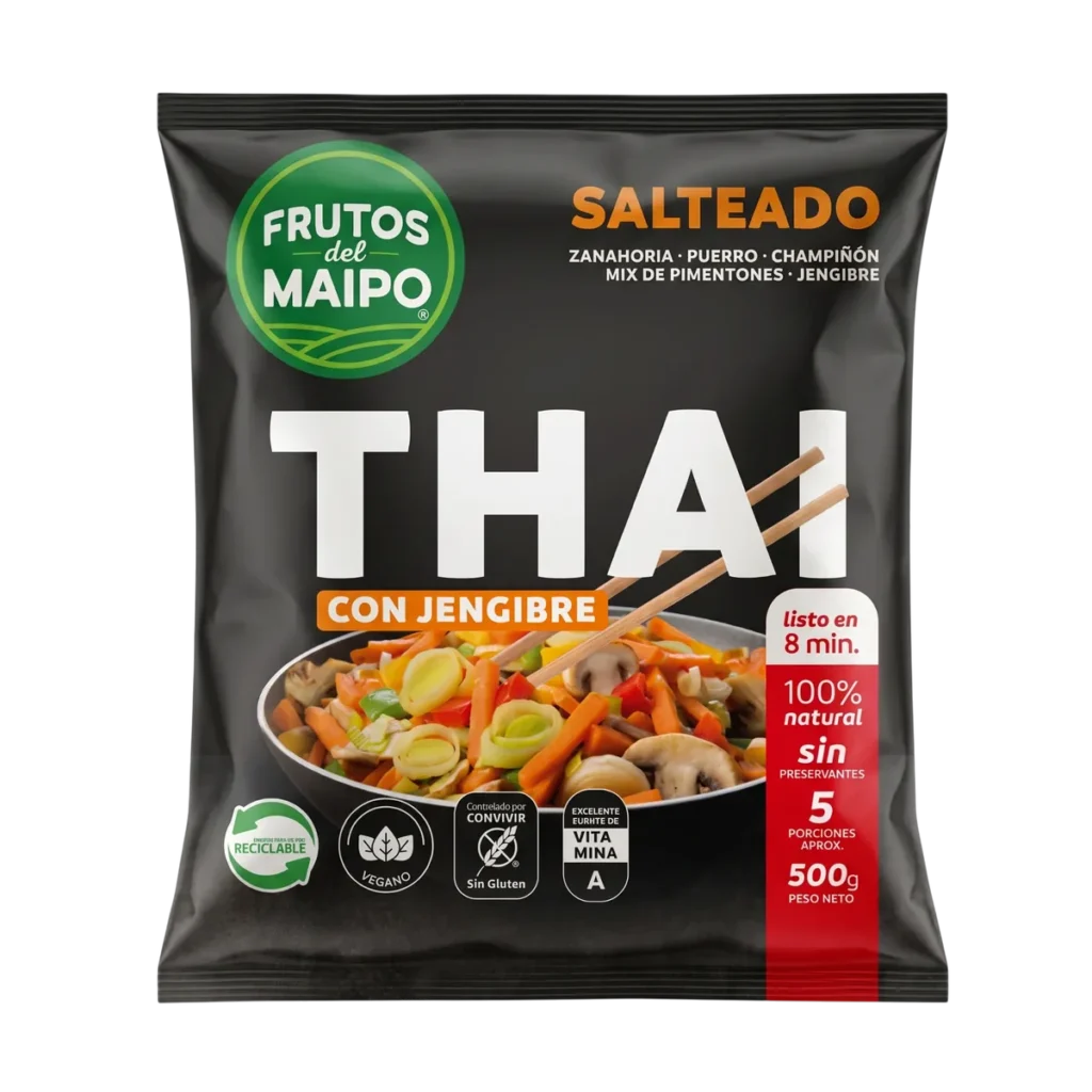 Salteado Thai Wok de Frutos del Maipo, 500 g