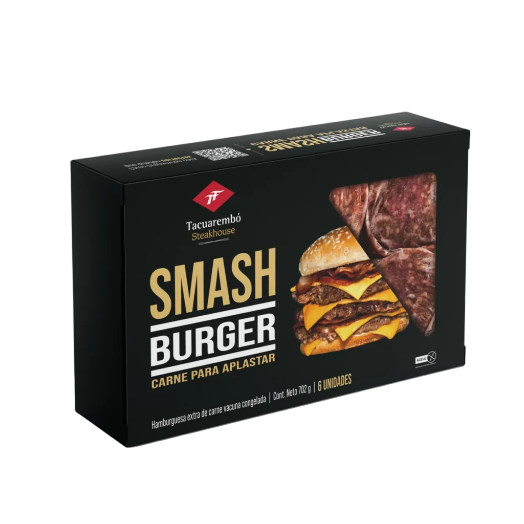 Smash Burger Caja x 6 UD 6 ud - 117 g c/u