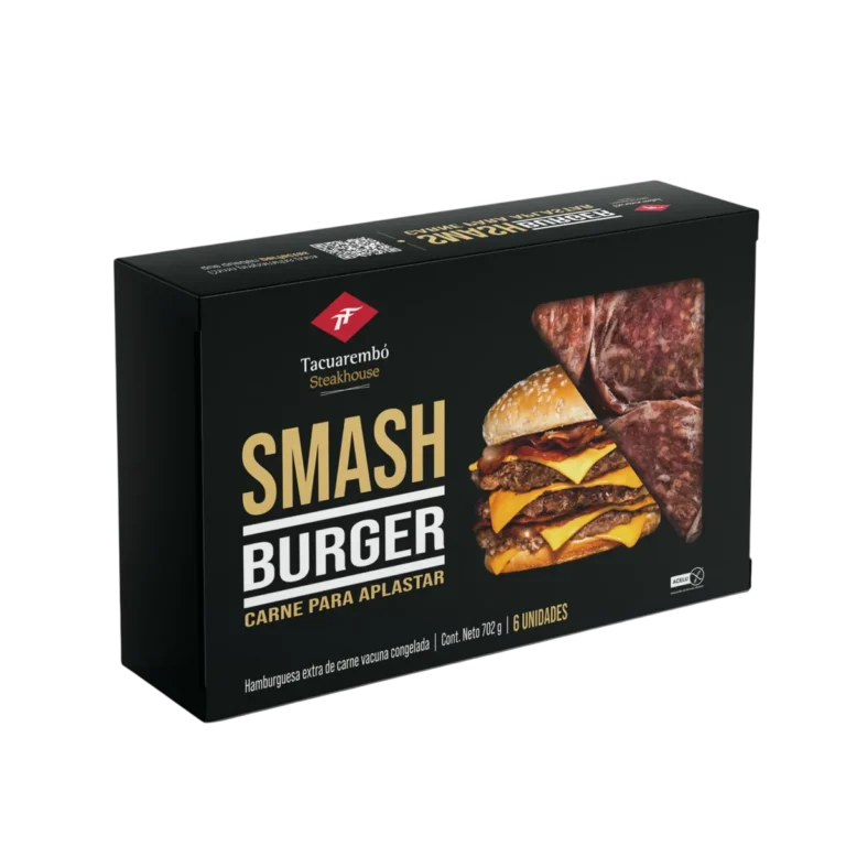 Smash Burger Caja x 6 UD 6 ud - 117 g c/u
