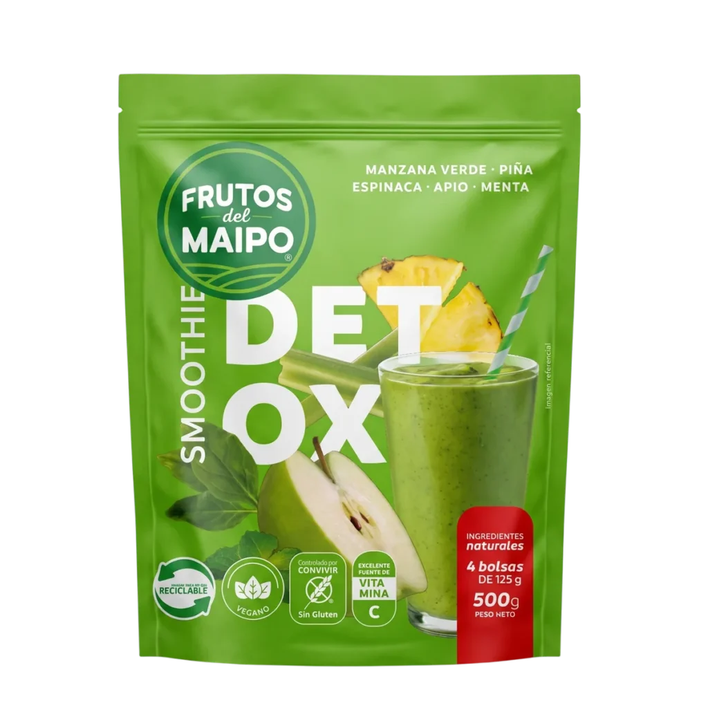 Smoothie Detox de Frutos del Maipo, 500 g