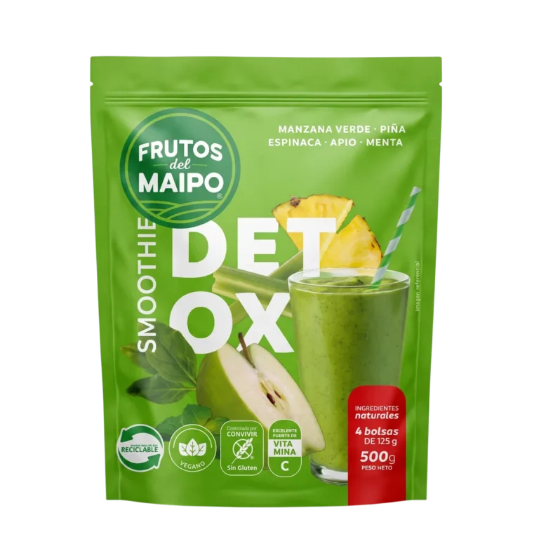 Smoothie Detox de Frutos del Maipo, 500 g