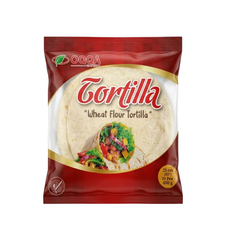 Tortilla 25cm (10 unidades) de Oqqa, 650 g